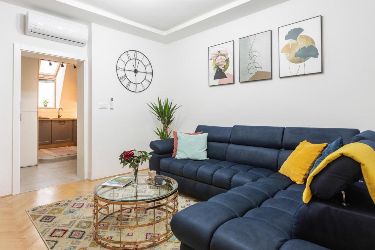 萨格勒布Design 1Bdr Loft Near Kvaternik Square公寓 外观 照片
