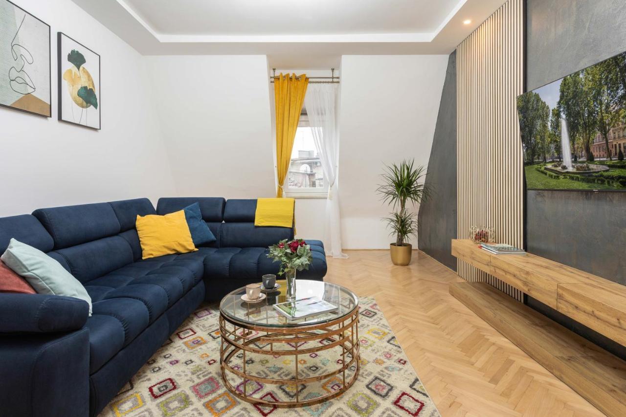 萨格勒布Design 1Bdr Loft Near Kvaternik Square公寓 外观 照片